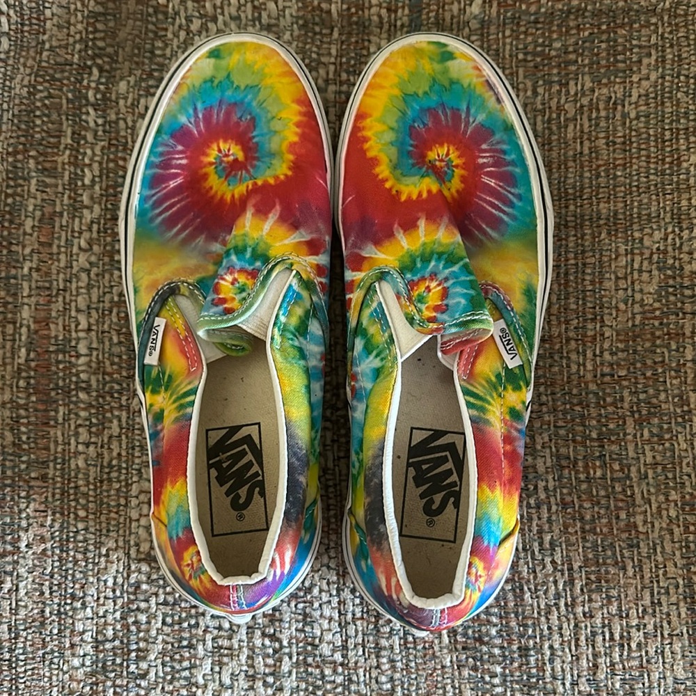 Vans Tye-Dye sneakers Size 8.5